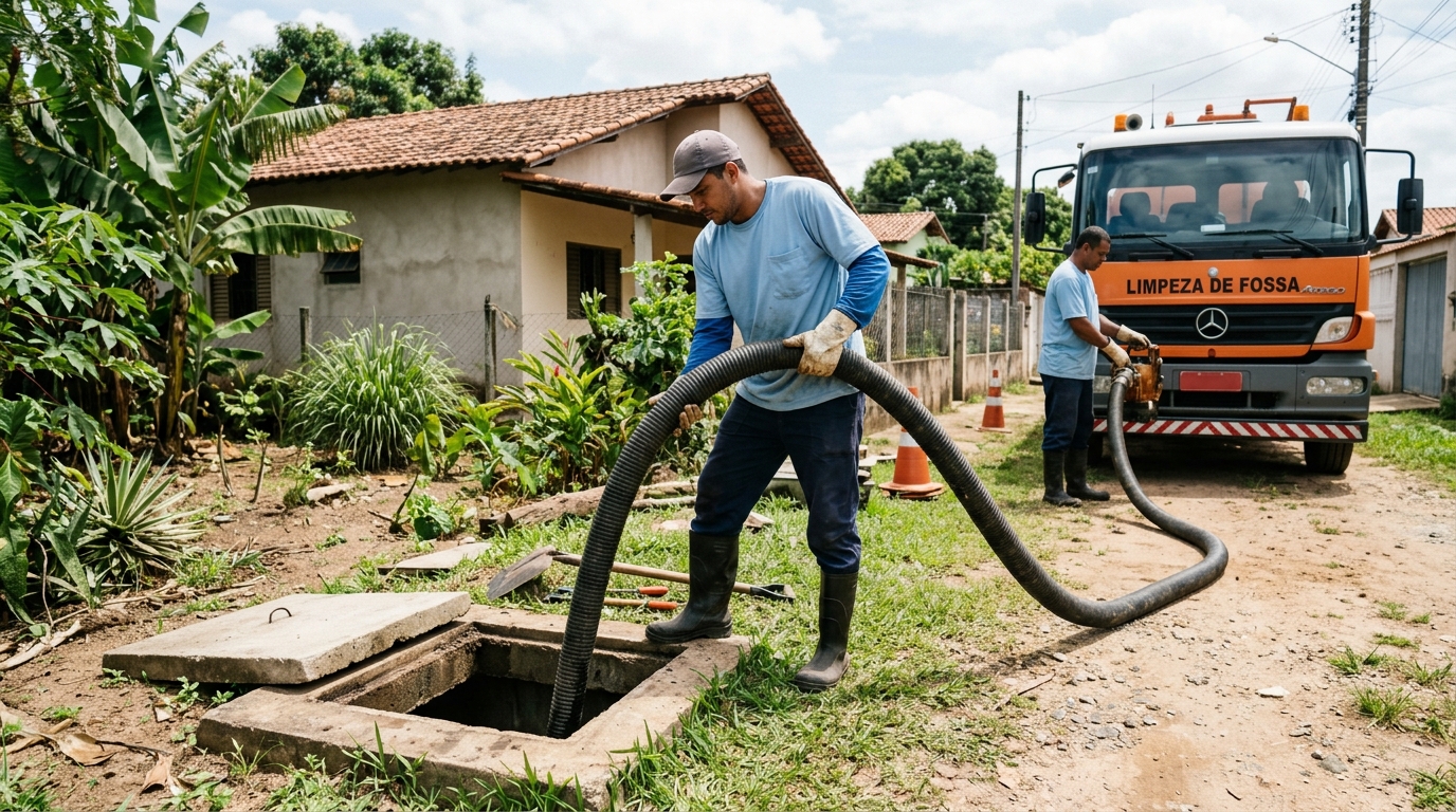 Desentupimento de Fossa em Fortaleza‑CE