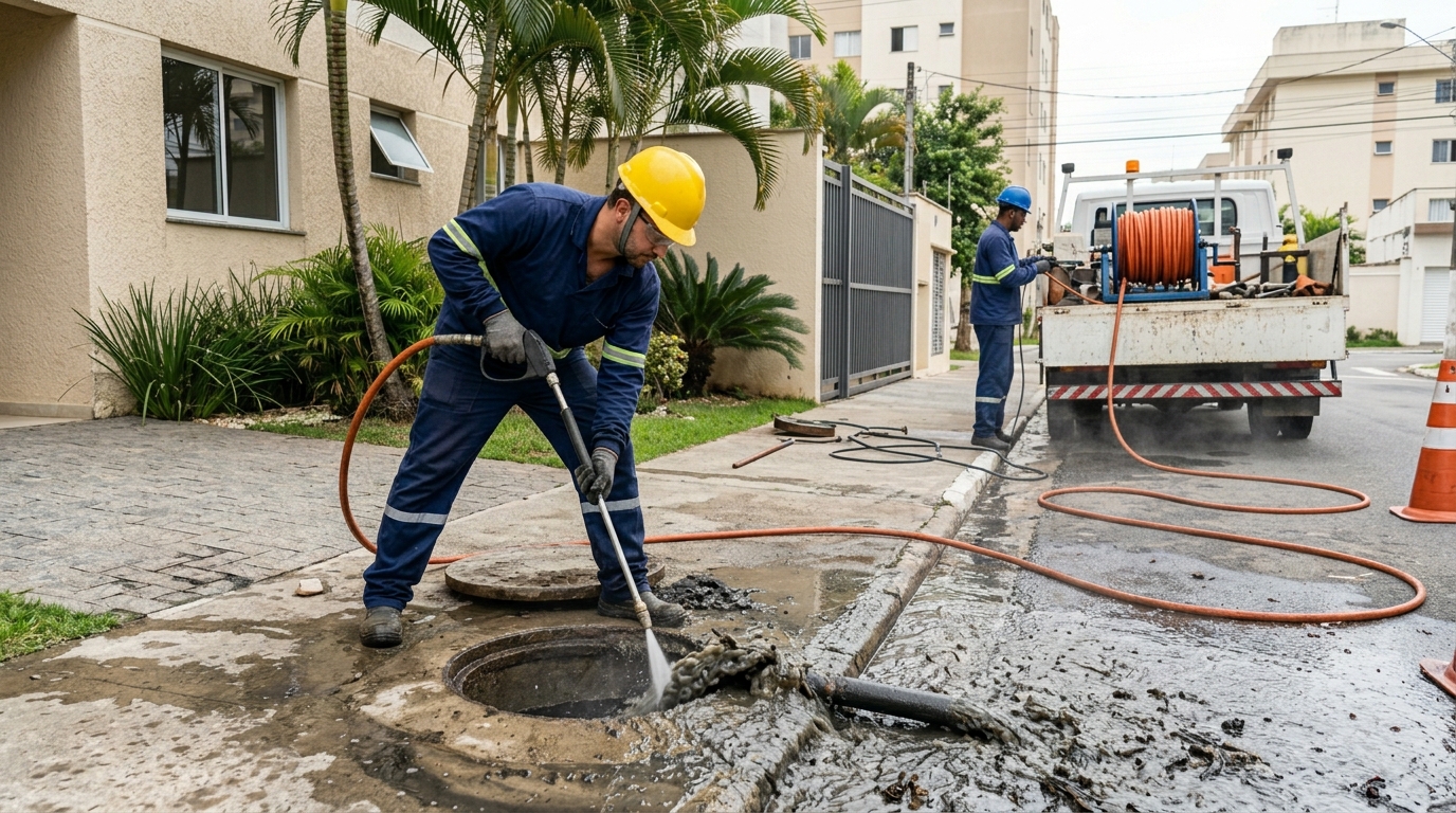 Hidrojateamento Industrial em Fortaleza‑CE