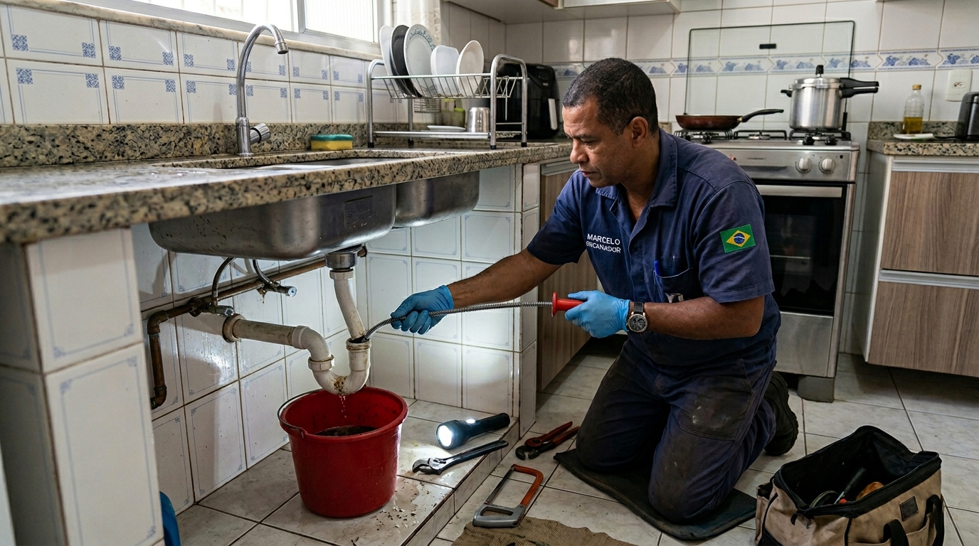 Limpeza de Canos com Equipamento em Fortaleza‑CE