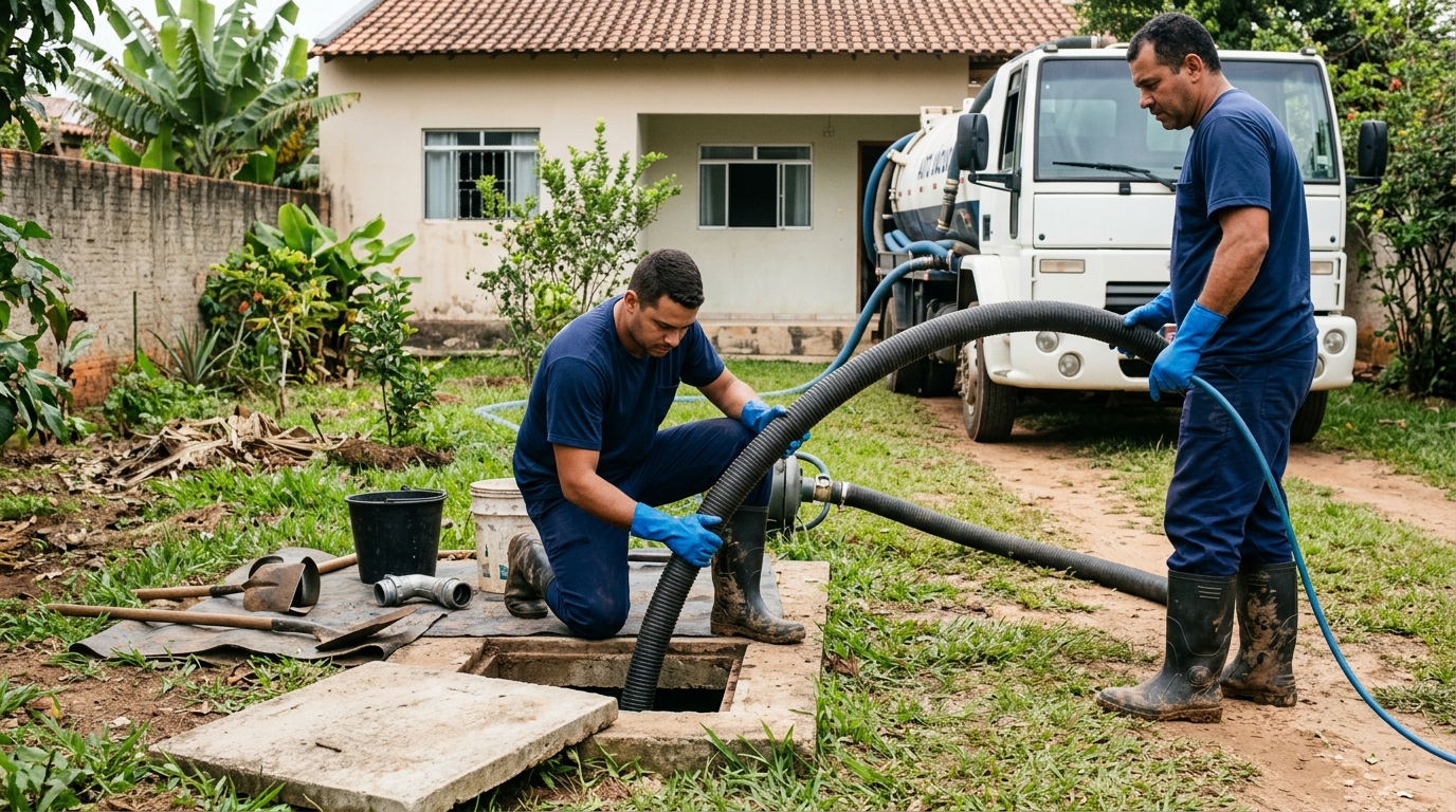 Sucção de Fossa em Fortaleza‑CE